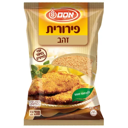 אסם פירורית פירורי לחם זהב 12*200גרם