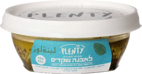ממרח בסגנון לאבנה שקדים ללא חלב, 220 גרם יצרן/מותג: פלנטי
