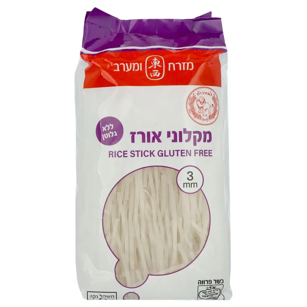 מקלוני אורז 3 מ"מ