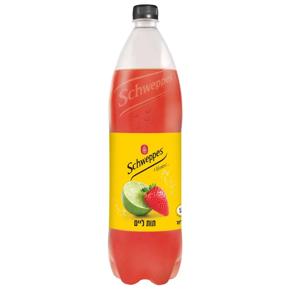שוופס מוגז פירות תות ליים 1.5 ליטר