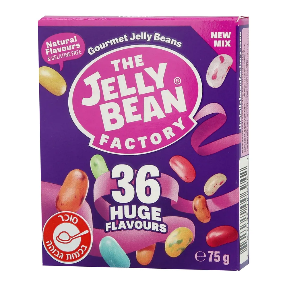 גלי בינס פקטורי סוכריות גלי פירות 75 גרם