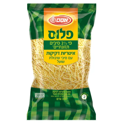 אטריות פלוס דקיקות 330 גר'