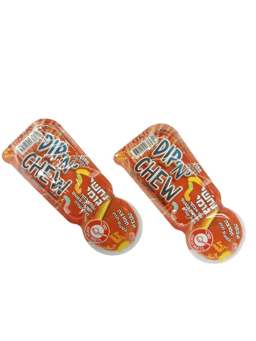 נחש גומי עם אבקה תות 35 גרם