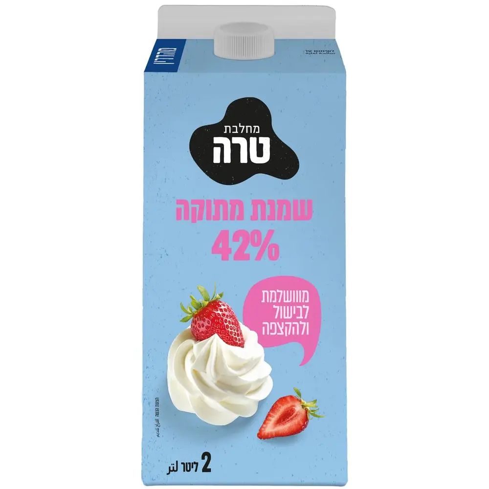 שמנת מתוקה 42% מהדרין