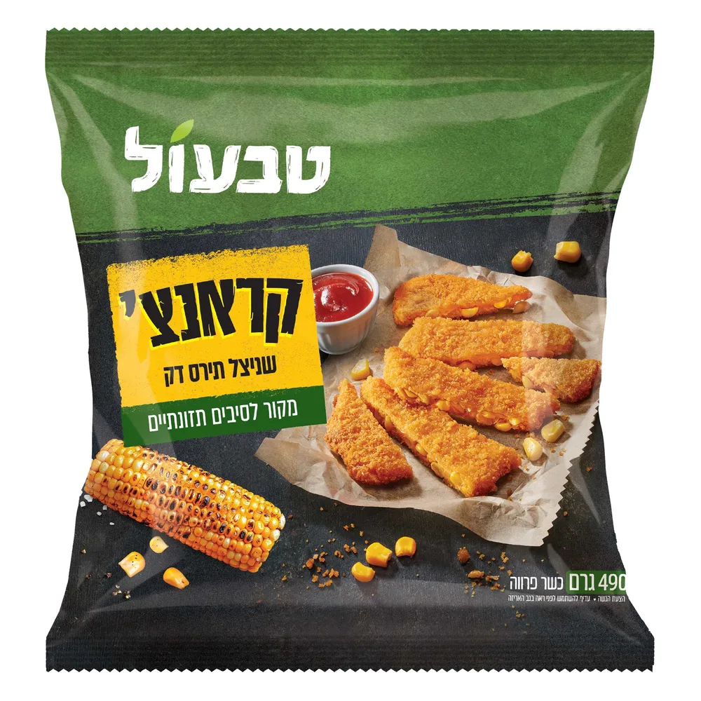 טבעול שניצל תירס קריספי 6*490גרם