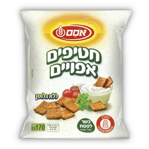 אסם חטיפי קרקר כלפ 12*170גרם-חדש
