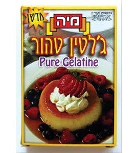גלטין טהור 25 גר מהדרין