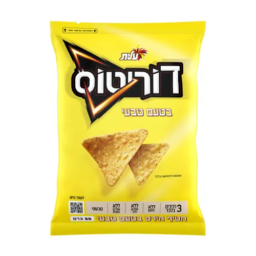 דוריטוס טבעי 55 גר 48 יח