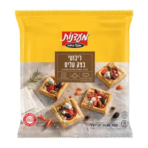 ריבועי בצק עלים, מוקפא. למגוון מאפים מלוחים ומתוקים