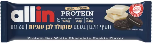 אול אין אקסטרא קרם שוקולד לבן עוגיות 60