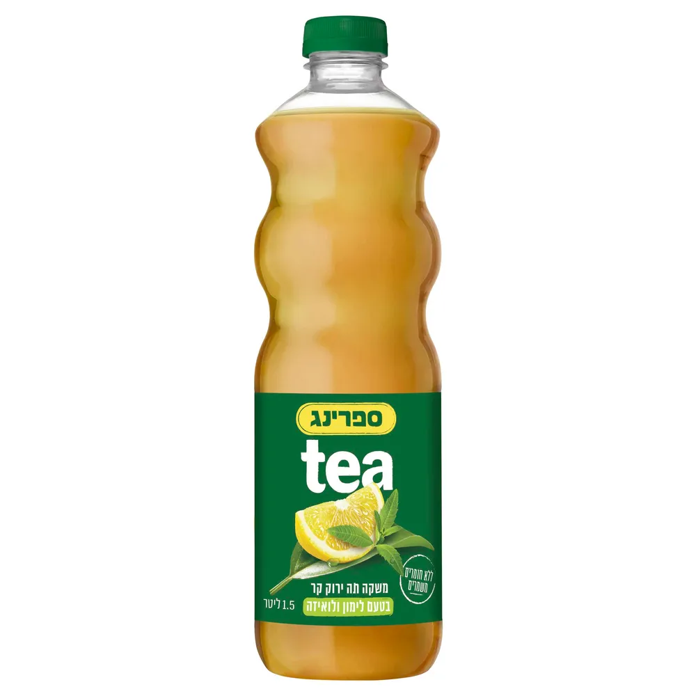 ספרינג tea ירוק לימון לואיזה 1.5 ל