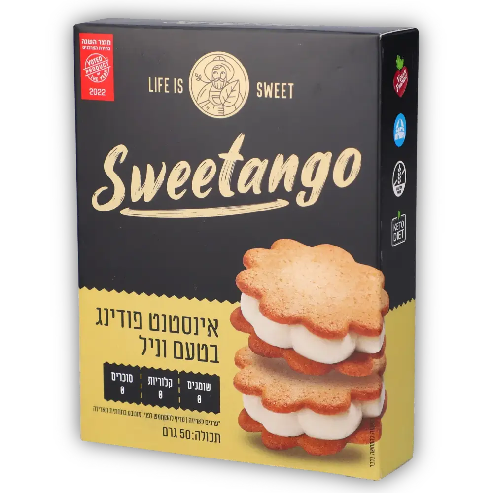 סוויטאנגו אינסטנט פודינג וניל  50 גרם