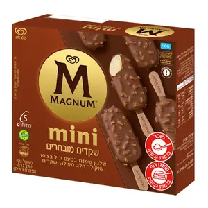 מאגדת מיני מגנום שקדים מובחרים