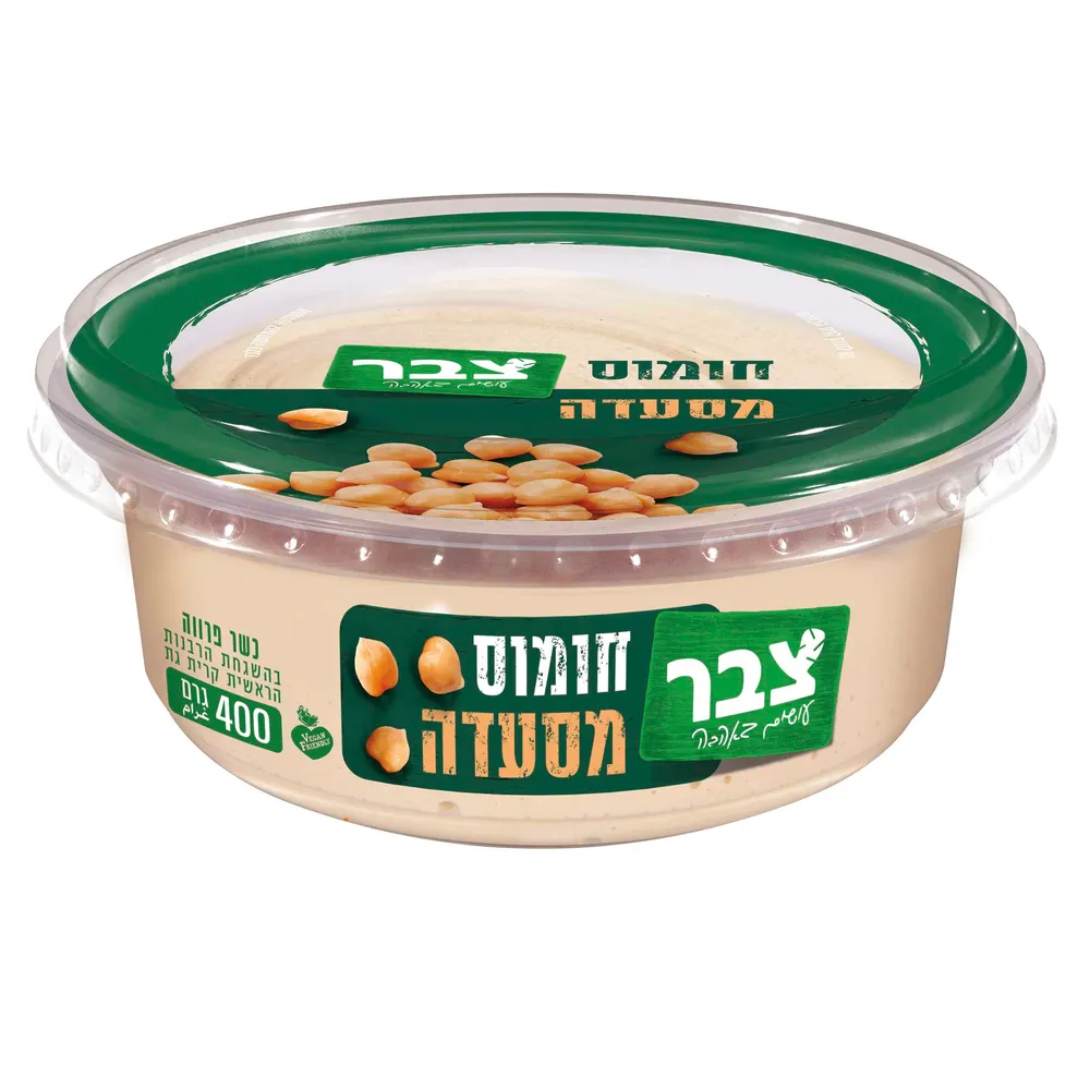 צבר חומוס חלק 400 גרם