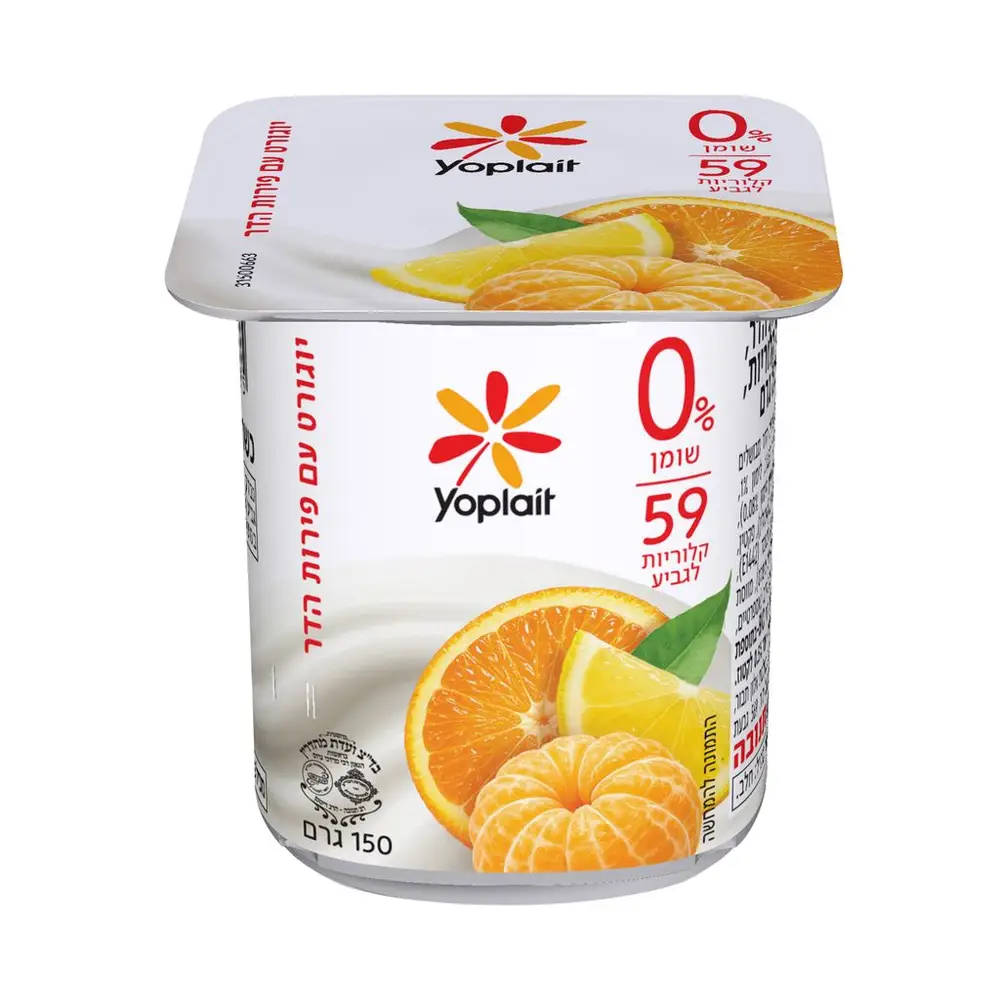 יופלה דיאט עם פירות הדר 150 גרם בד"צ ועדת מהדרין