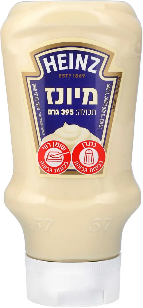 מיונז היינץ ללא חומרים משמרים