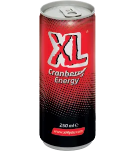 משקה אנרגיה XL קרנברי פחית 250מל