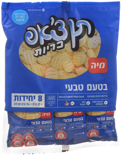 מארז תן צ'אפ כריות בטעם טבעי 12 גרם -חדש-