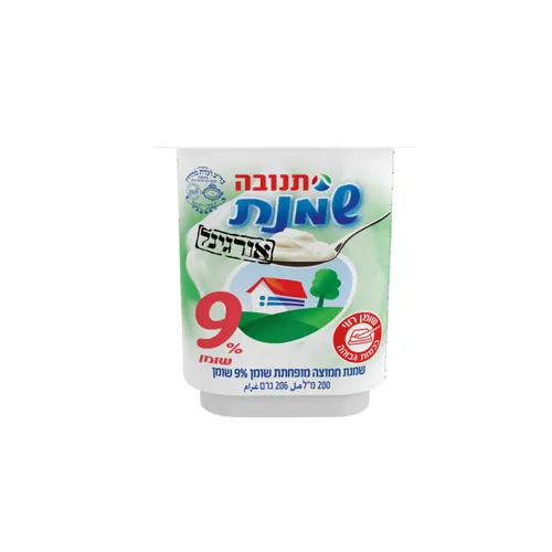 שמנת חמוצה 9% 200 מל תנובה