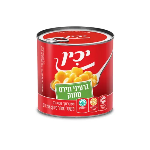 גרעיני תירס מתוק 246 גרם יכין