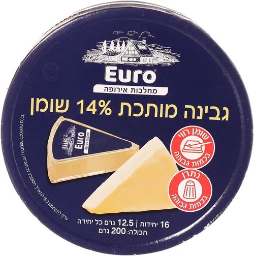 גבינה מותכת משולשים 200 גר