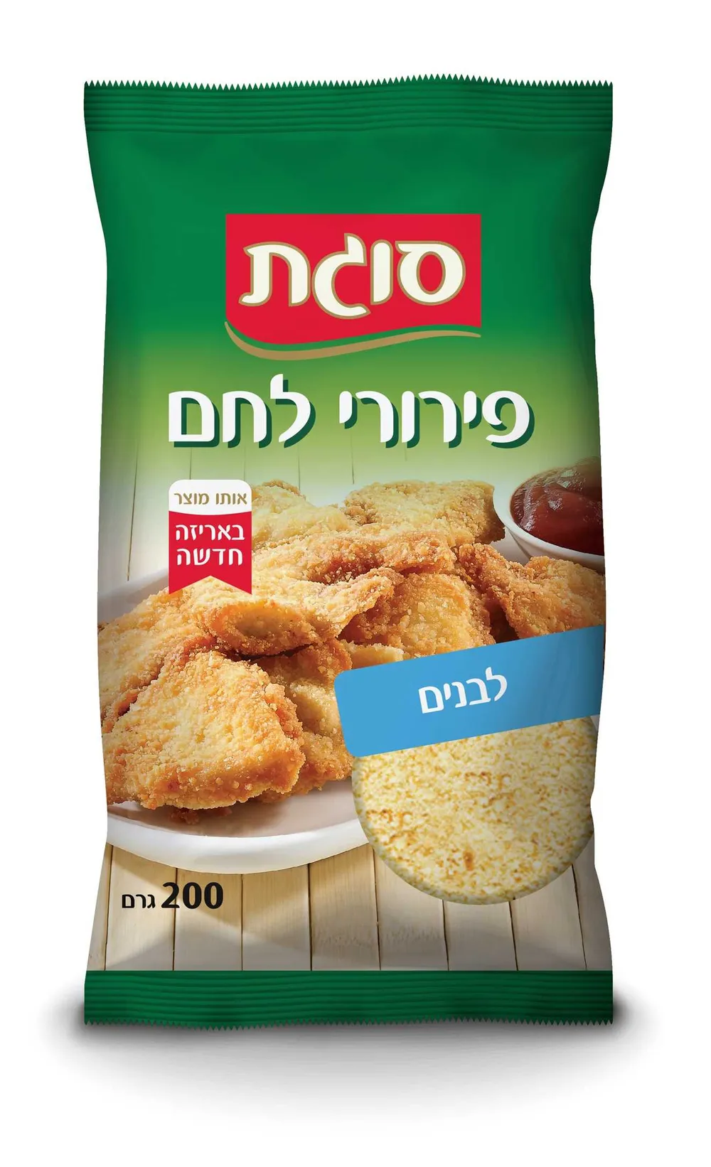 סוגת פרורי לחם לבן 200ג
