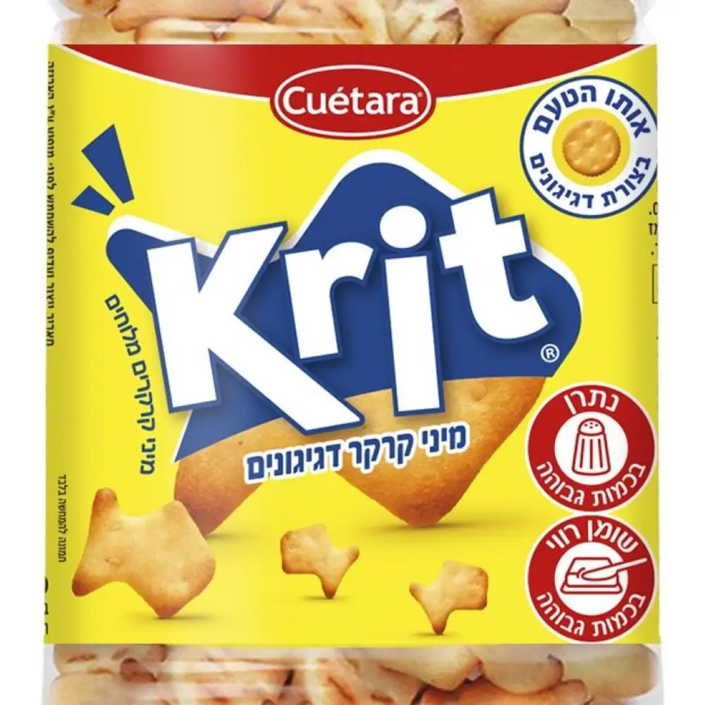 מיני קרקרים דגיגונים קואטרה קריט 350 גרם