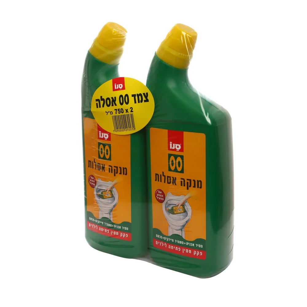 מנקה אסלות 00 צמד 750מל