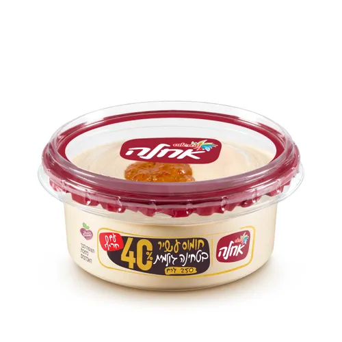 חומוס40% טחינה עם חריף
