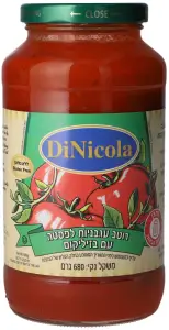 רוטב פסטה עגבניות ובזיל