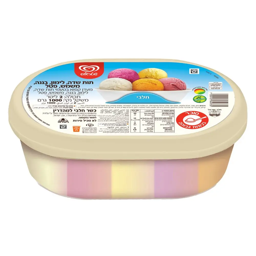 שטראוס תות בננה פטל משמש