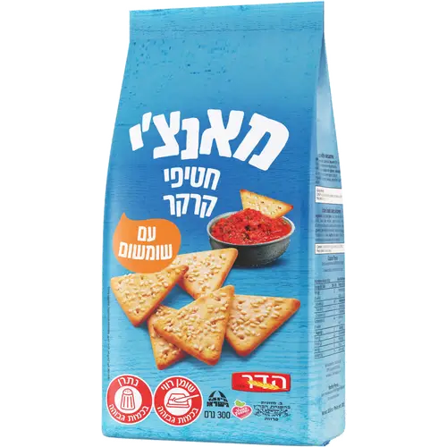 קרקר חטיפית שומשום 12/0.300 הדר מאנצ'י