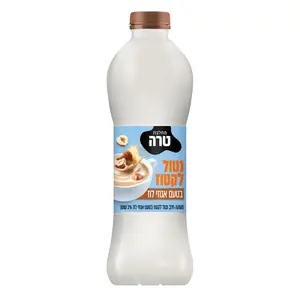 חלב בטעם אגוזי לוז נטול לקטוז 2% שומן, 1 ליטר