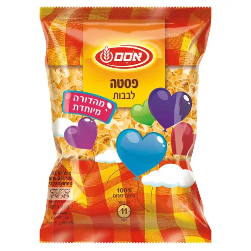 פסטה לבבות 400 ג' אוסם