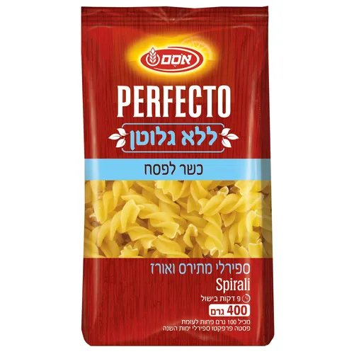פסטה ספגטי ספירלי ללא גלוטן כשלפ