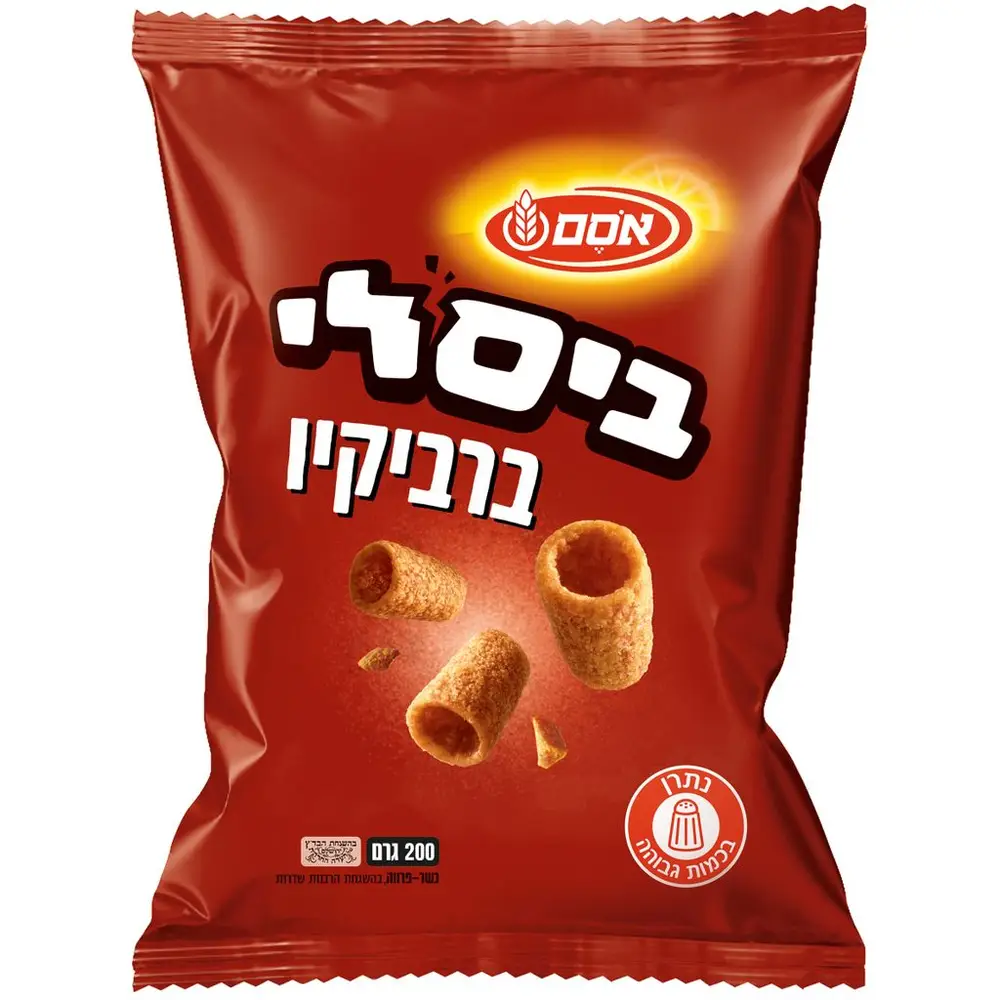 ביסלי ברביקיו 25*200גרם