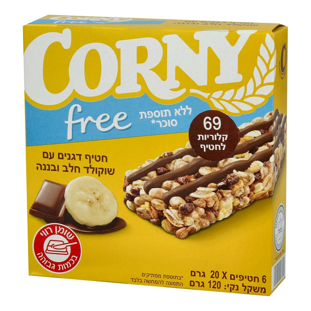קורני פרי בננה, 120 גרם