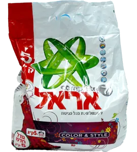 אריאל אבקת כביסה קולור 5 קג
