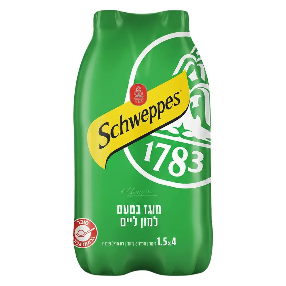 רביעיית שוופס למון ליים 1.5 ל'