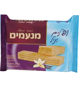 וופל וניל "מנעמית" 200 גר'