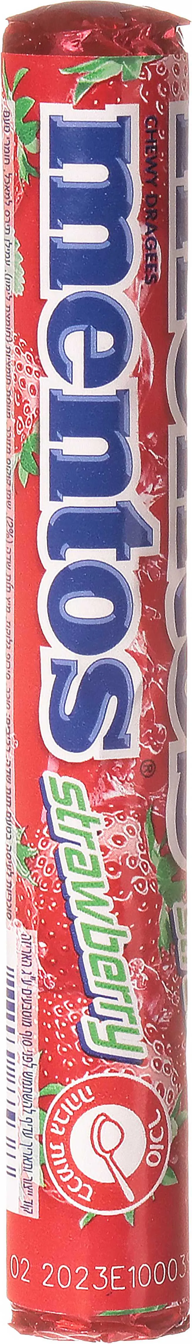 מנטוס תות 40 גלילים