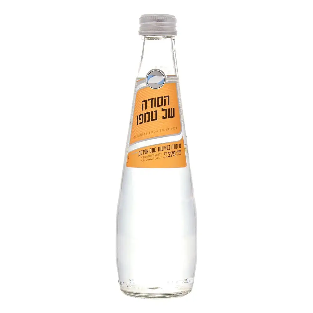טמפו סודה בנגיעות טעם אפרסק