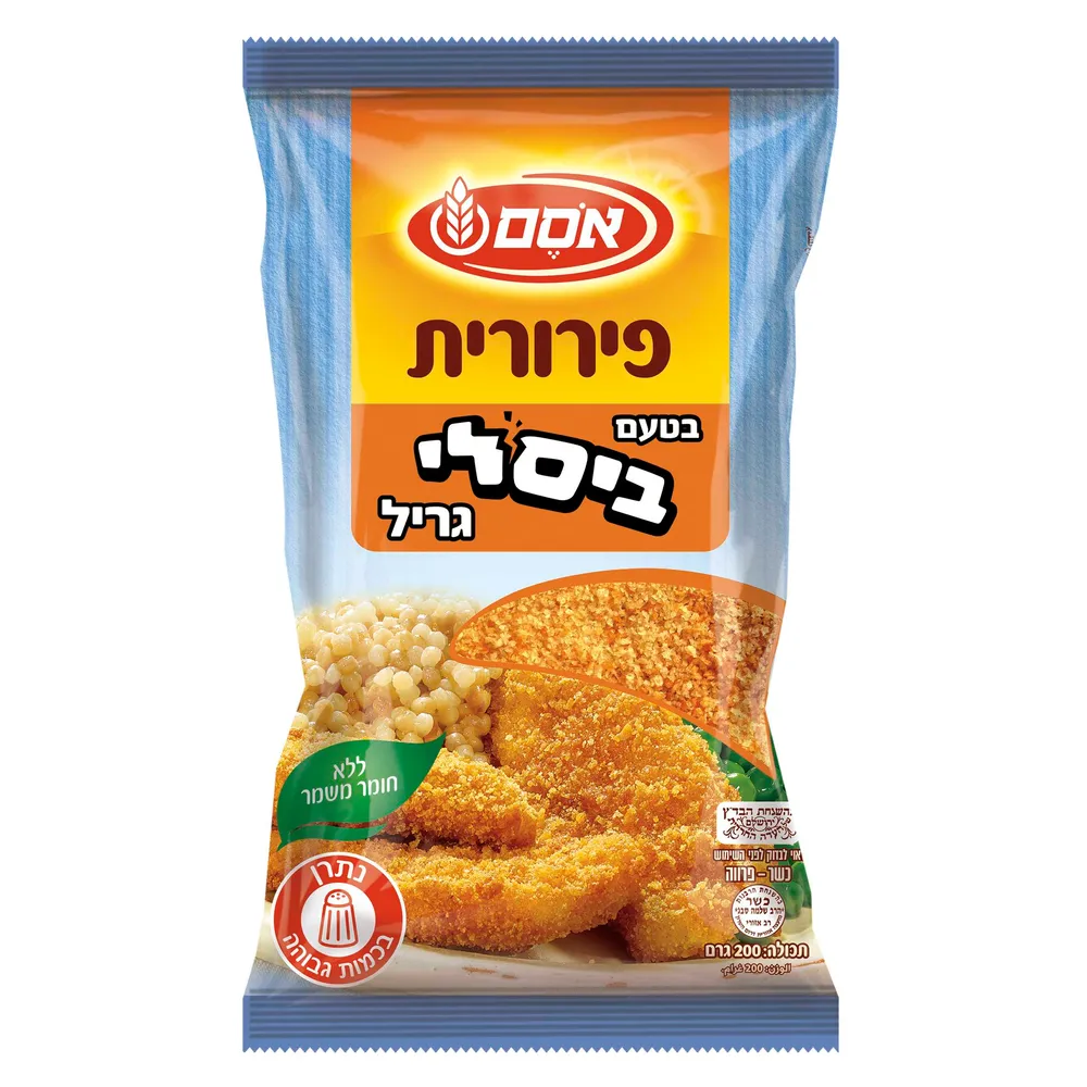 אסם פירורית בטעם ביסלי גריל 12*200גרם