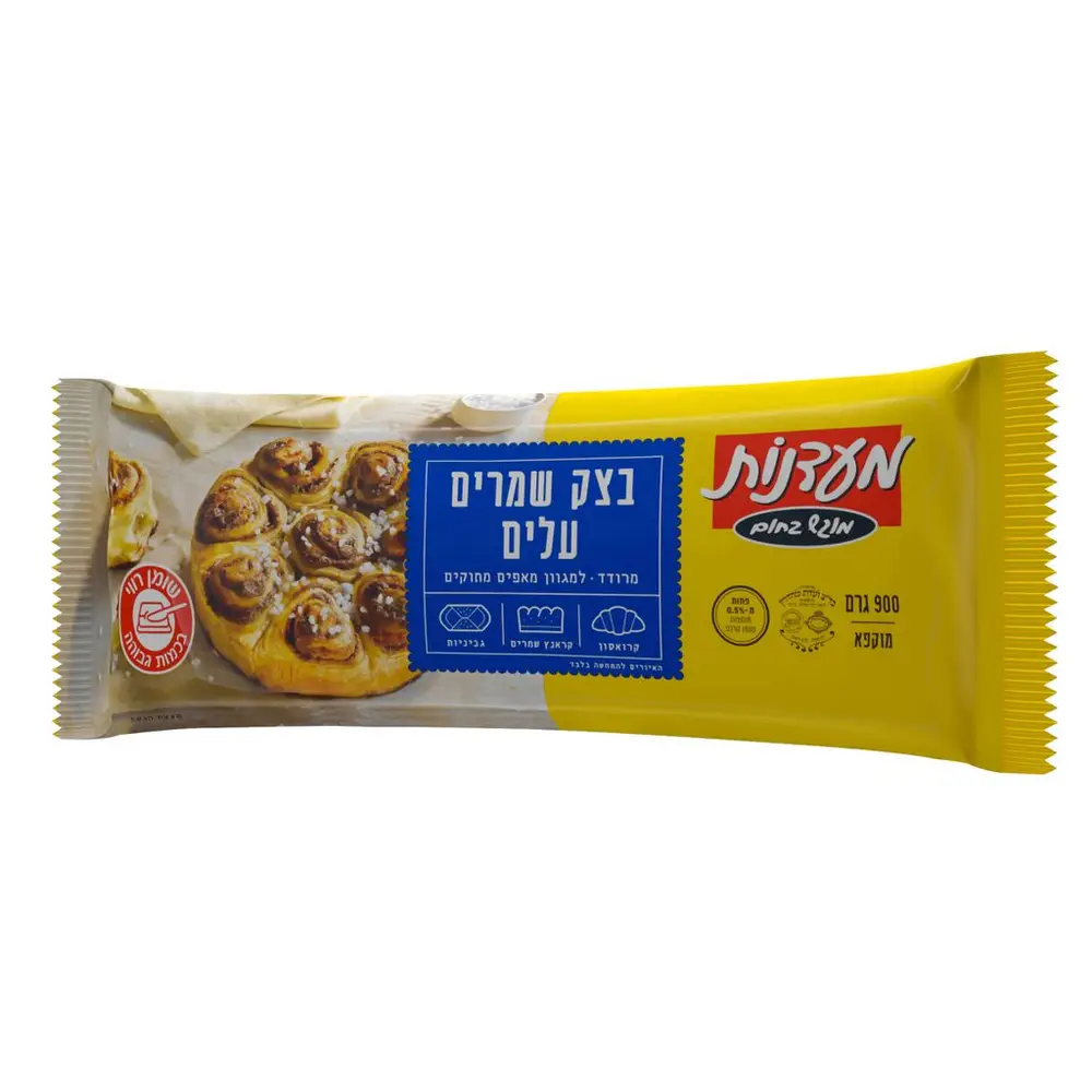 בצק שמרים עלים מרודד, למגוון מאפים מתוקים, מוקפא