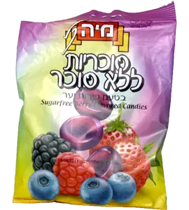 סוכריות פירות יער ללס מיה 80 ג'