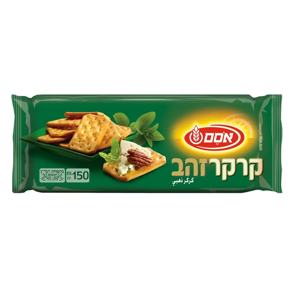 אסם קרקר זהב 12*150גרם