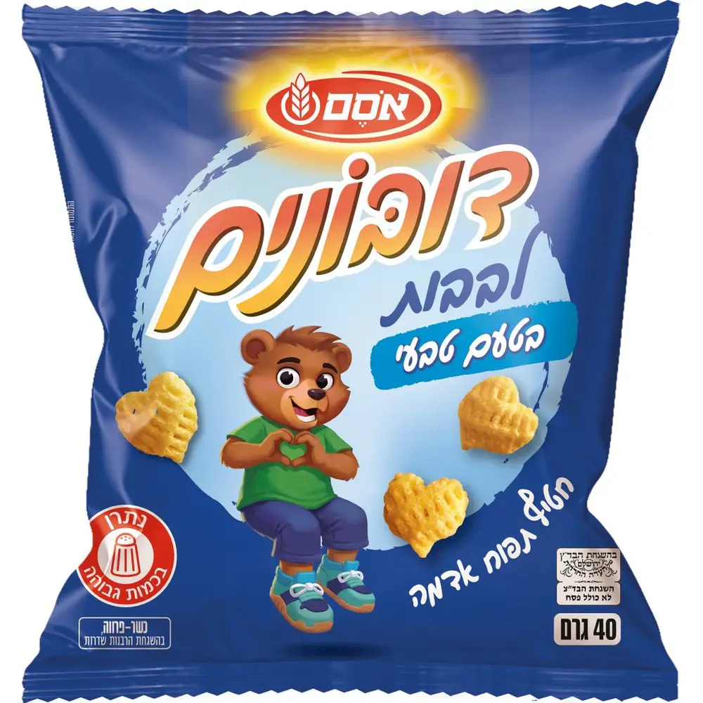 דובונים לבבות אסם 40ג'