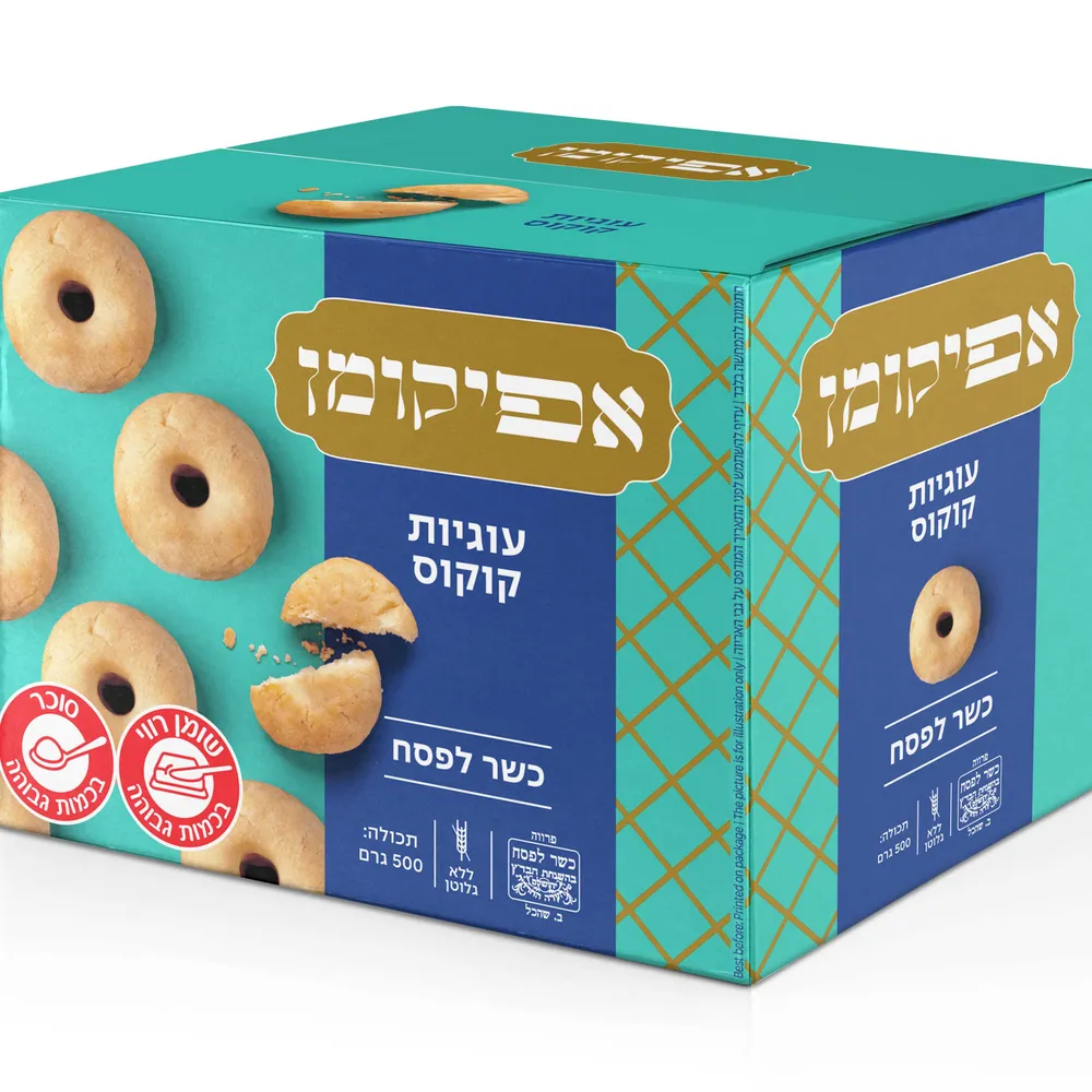 עוגיות קוקוס 500 גרם