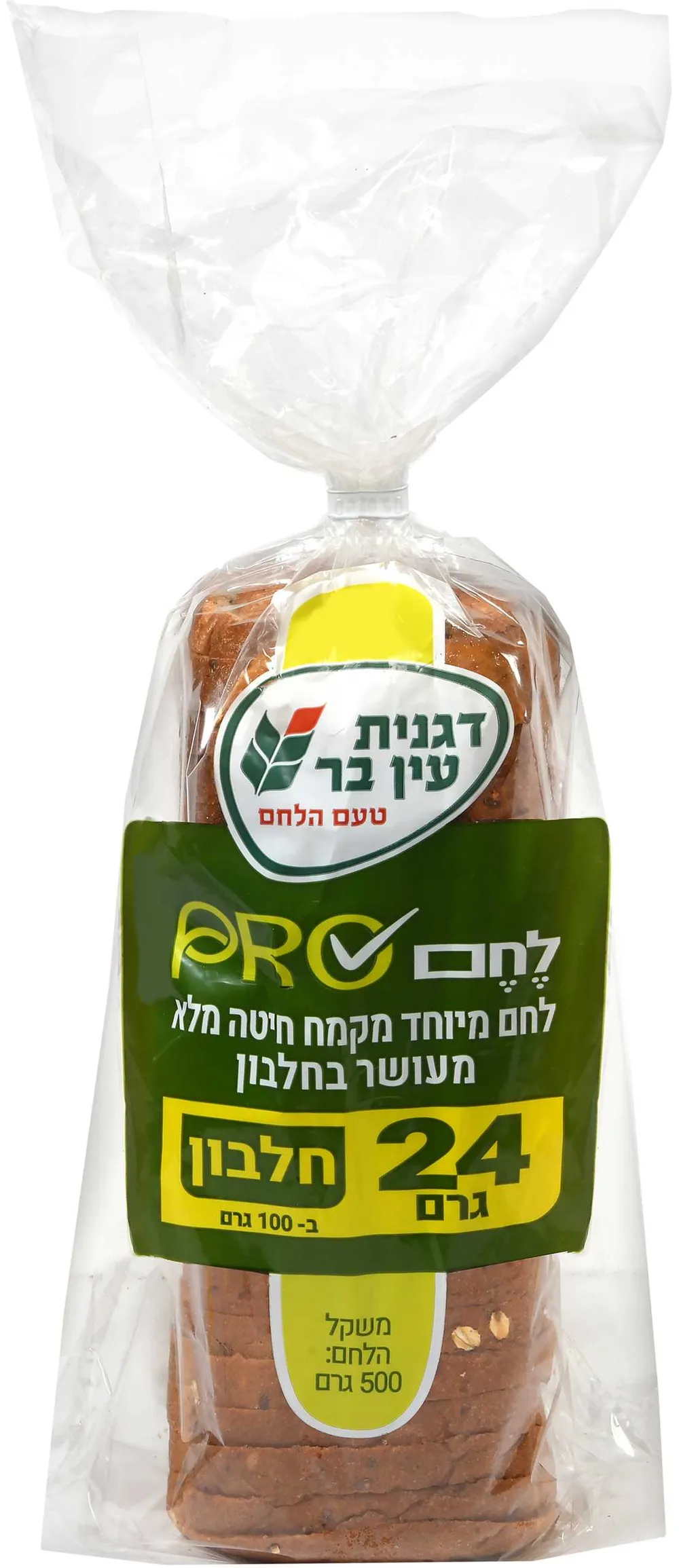 לחם פרו מועשר בחלבון 500 גר