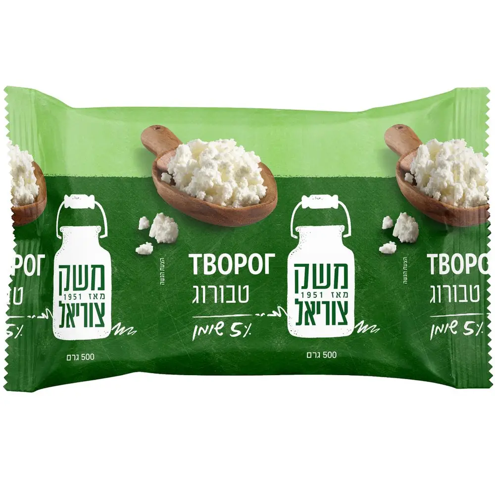 גבינה טבורוג 5% טרה 500ג'